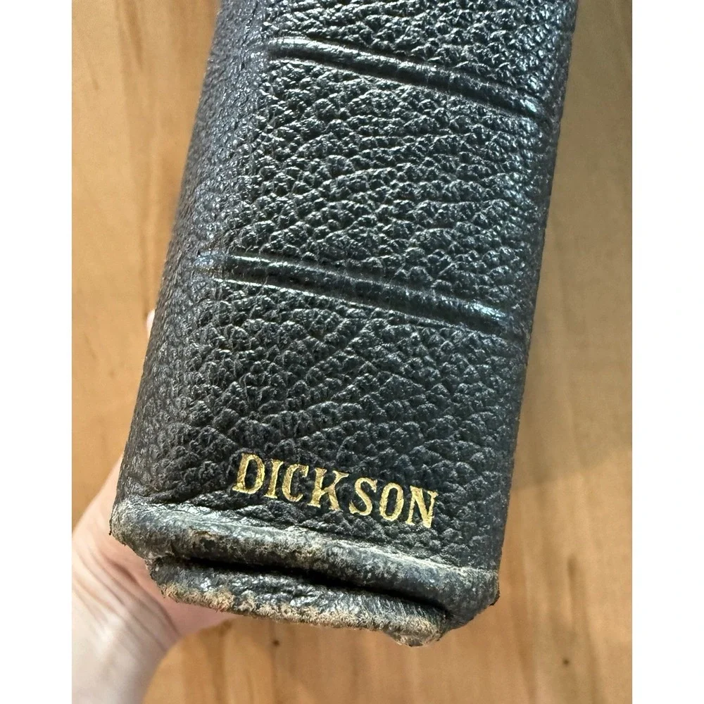 The New Analytical Bible & Dictionary, Authorized KJV Dickson 1941, Leather